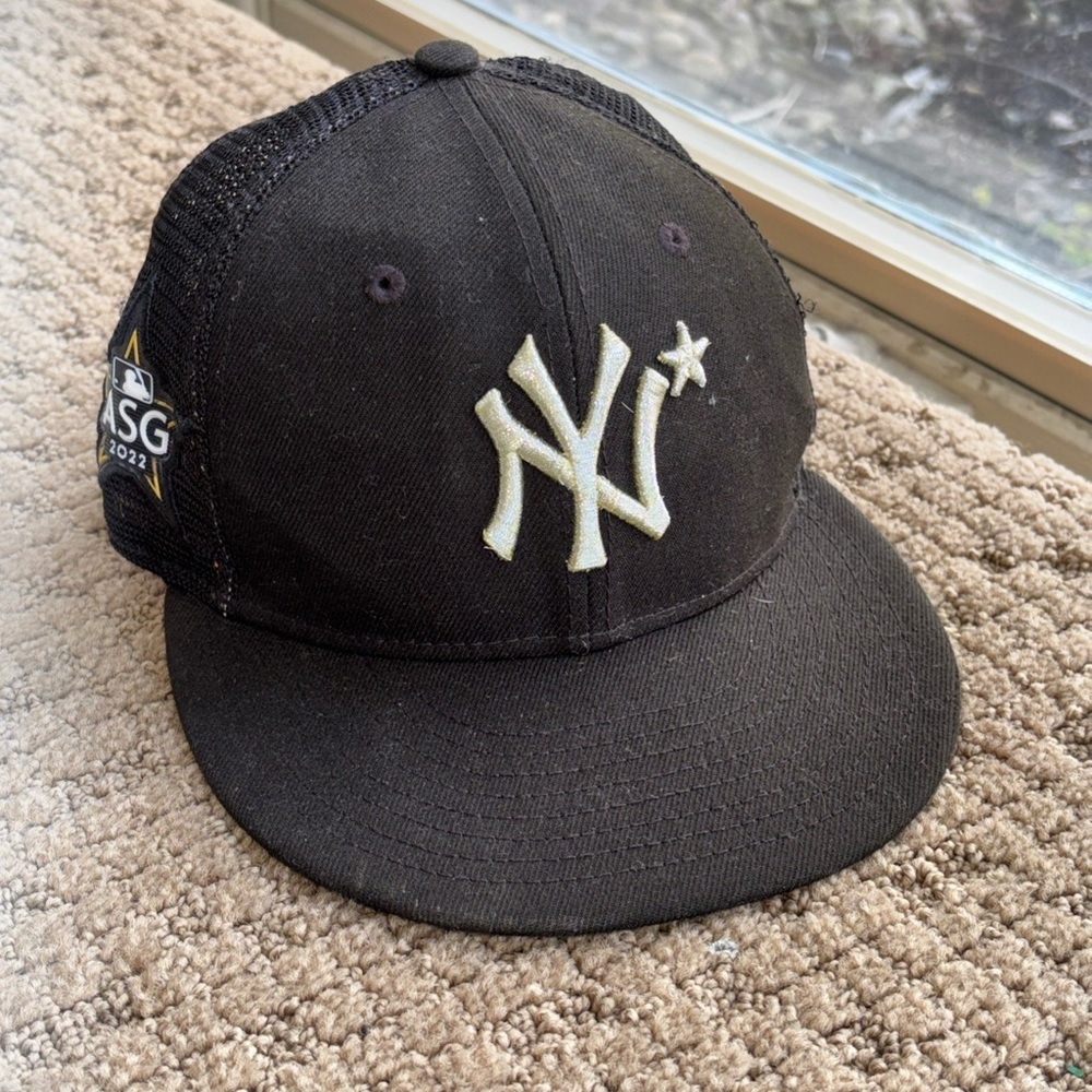NY Yankees All Star game player exclusive baseball cap fitted 6 7/8 workout hat